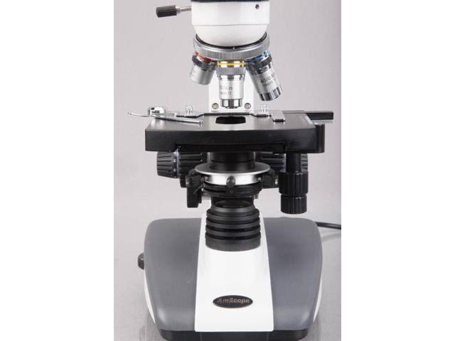 40X-2000X LED Binocular Biological Compound Microscope Amscope