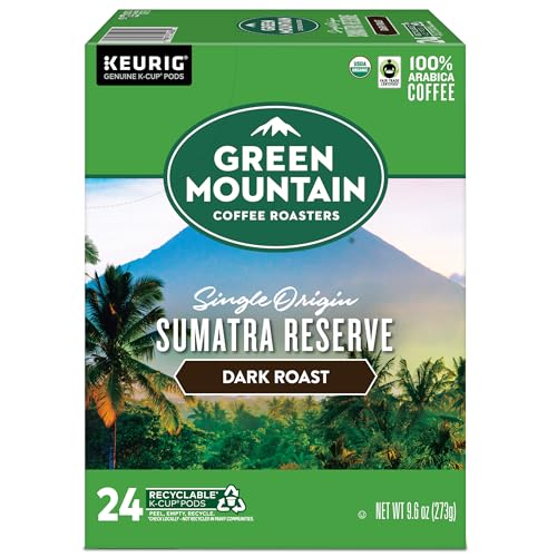 Green Mountain Coffee Roasters Dark Magic Keurig Single-Serve K-Cup Pods, Dark Roast Coffee, 72 Count