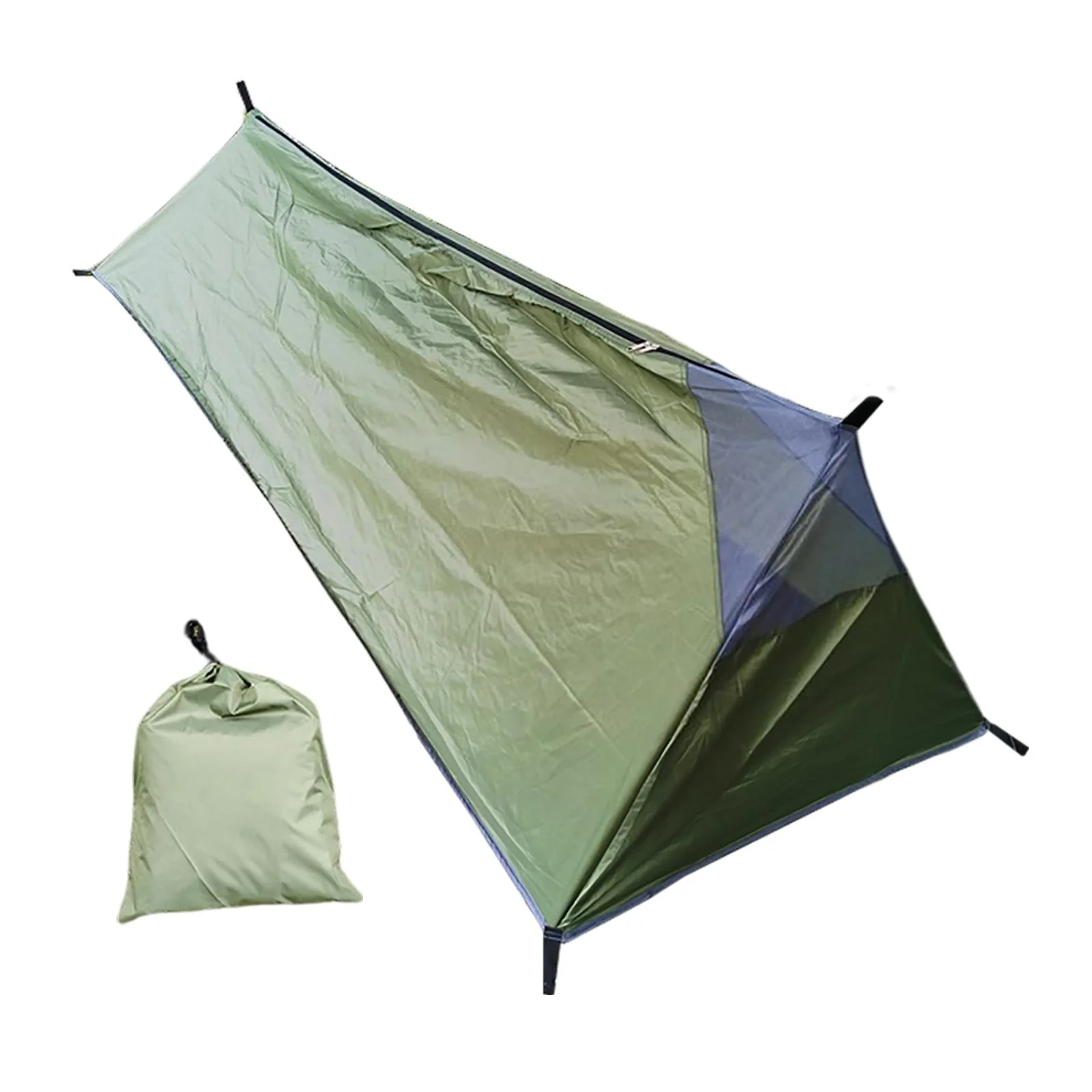 Ultralight Camping Tent Waterproof Backpacking Outdoor Survival Green