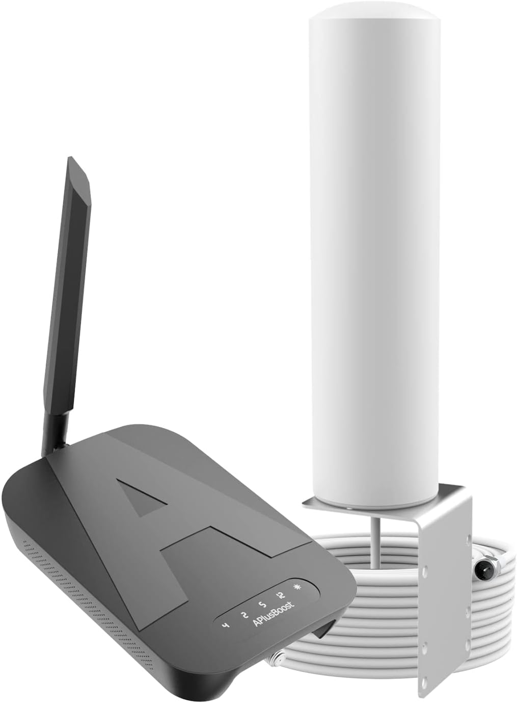 Cell Phone Signal Booster for 5G & 4G LTE on Band 12/5/2/4/25/17 - Cell Booster Enhances Voice & Data in Home and Office Up to 1500 Sq Ft FCC Approved