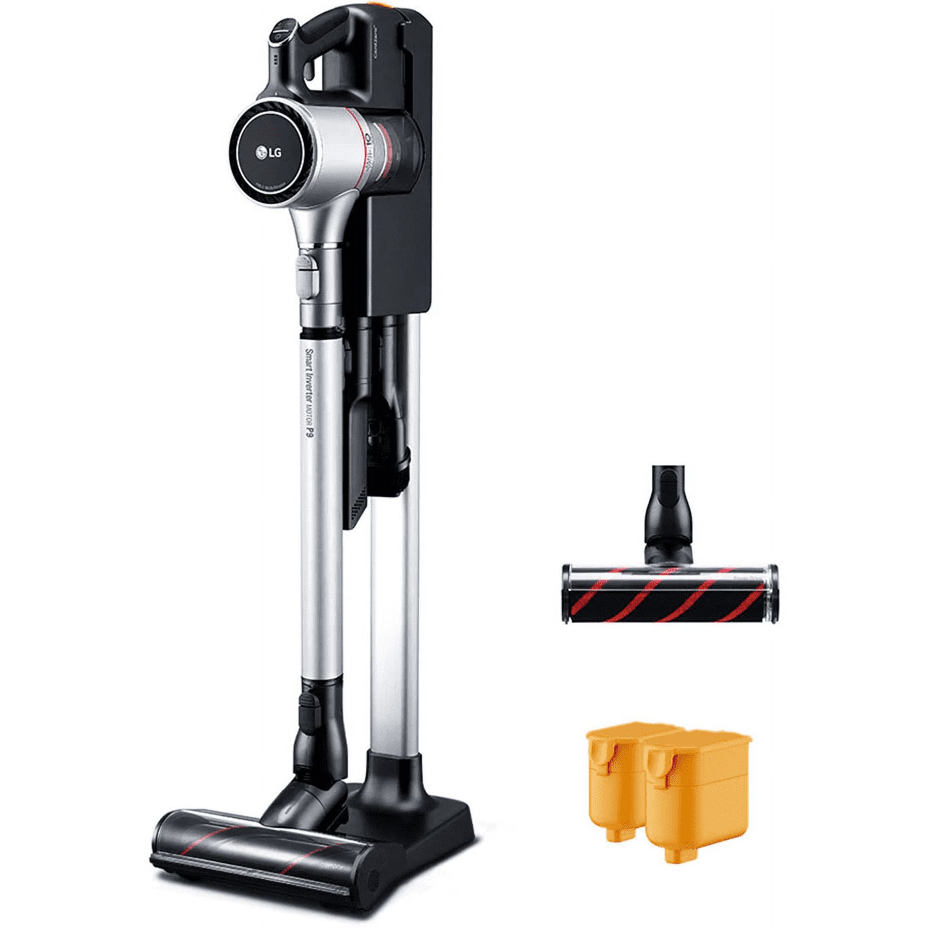 Restored LG CordZero A9 Charge Plus Cordless Stick Vacuum, Matte Silver - (Refurbished)