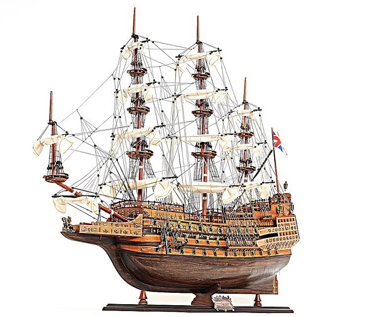 Sovereign of The Seas in 1:8 Scale by Old Modern Handicrafts