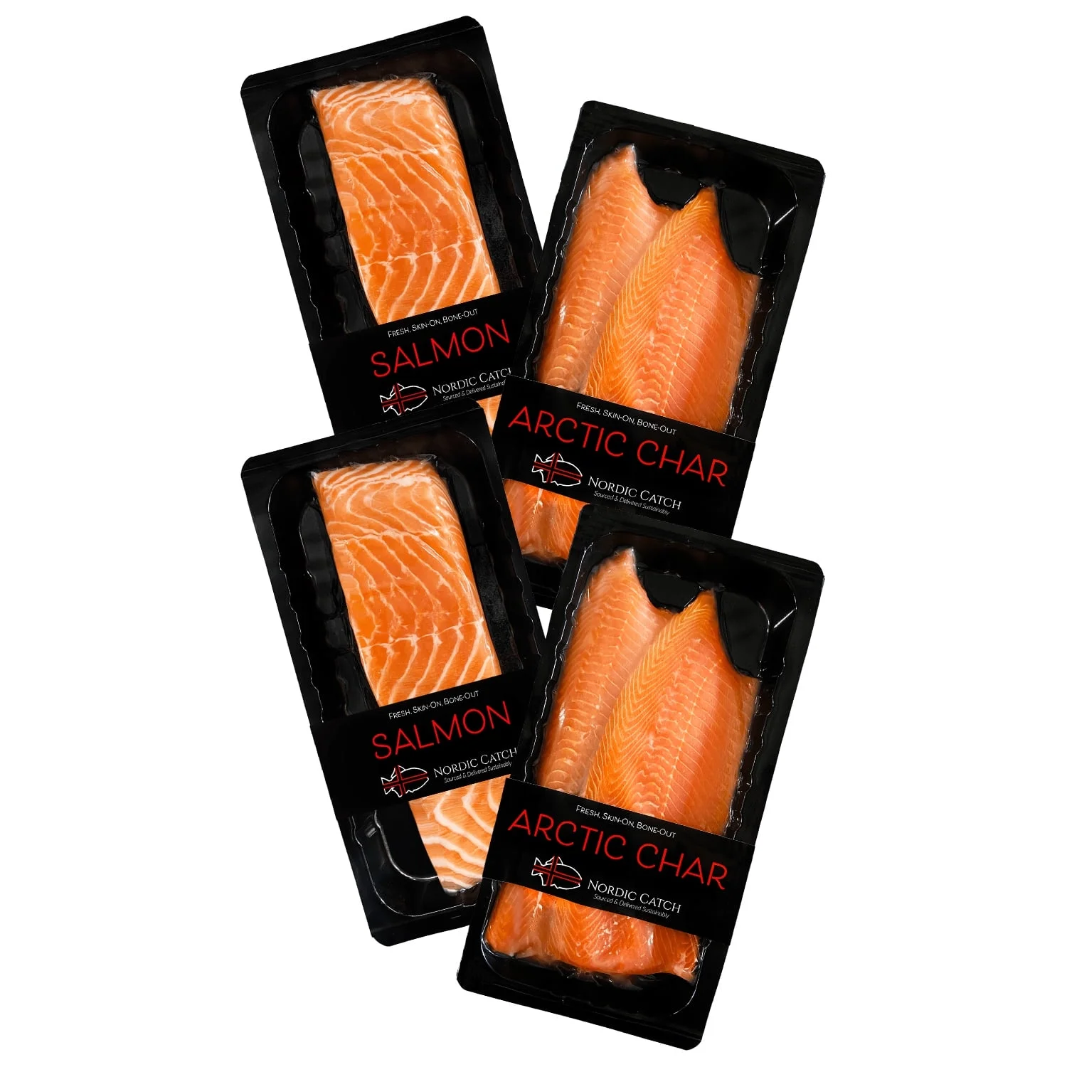 OMEGA Fresh Seafood Bundle (8 servings) - Nordic Catch Sushi Grade Seafood From Iceland