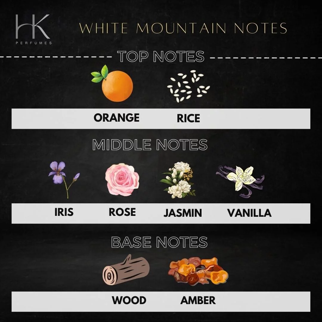 HK Perfumes | Fragrance White Mountain Inspired by Perfume Love in White Eau De for Women 1.7oz