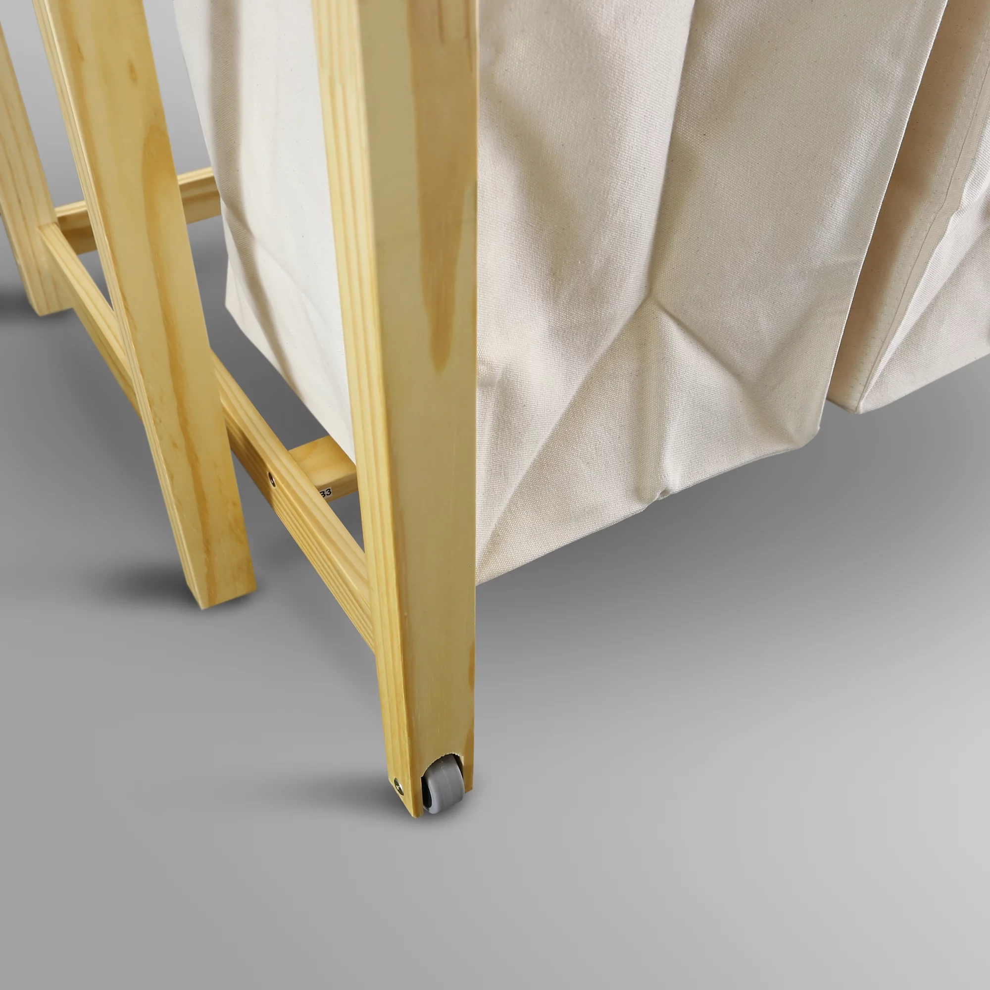 Casual Home Prep Laundry Hamper, Off-White