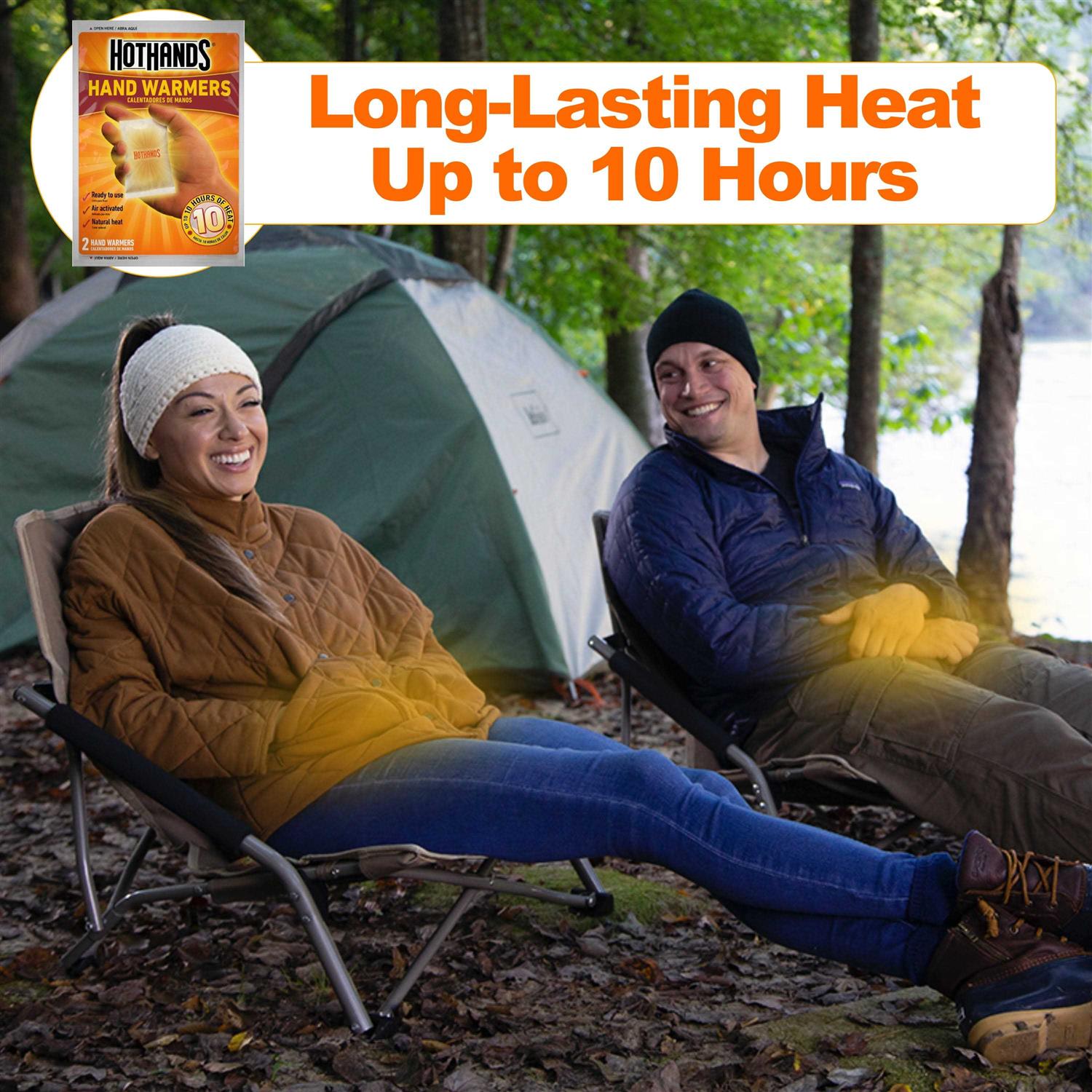 HotHands Hand & Toe Warmers Long Lasting Natural Odorless Air Activated Warmers - Sports Supplies Online Store