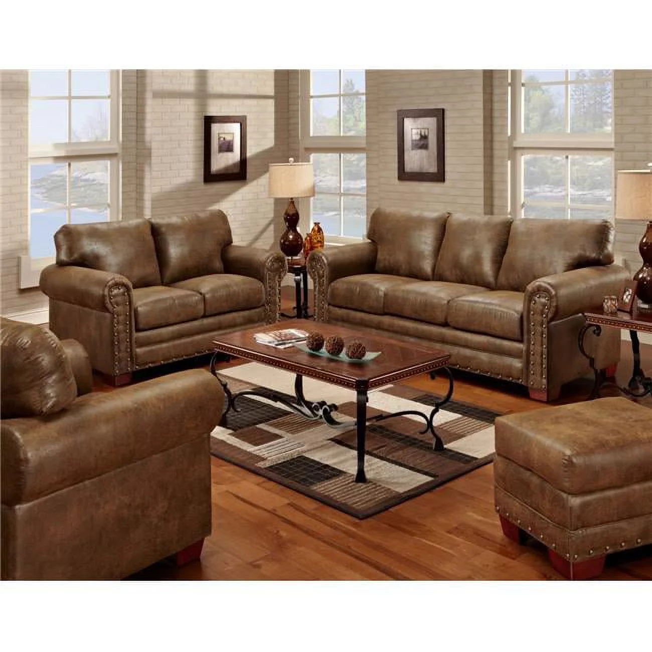 Buckskin Sofa, Brown