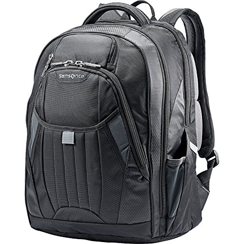 Samsonite Tectonic 2 Large Backpack, Black/Orange, 18 x 13.3 x 8.6