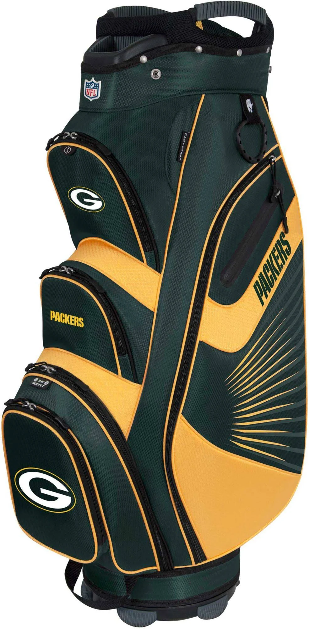 NFL Green Bay Packers Bucket II Cooler Cart Golf Bag