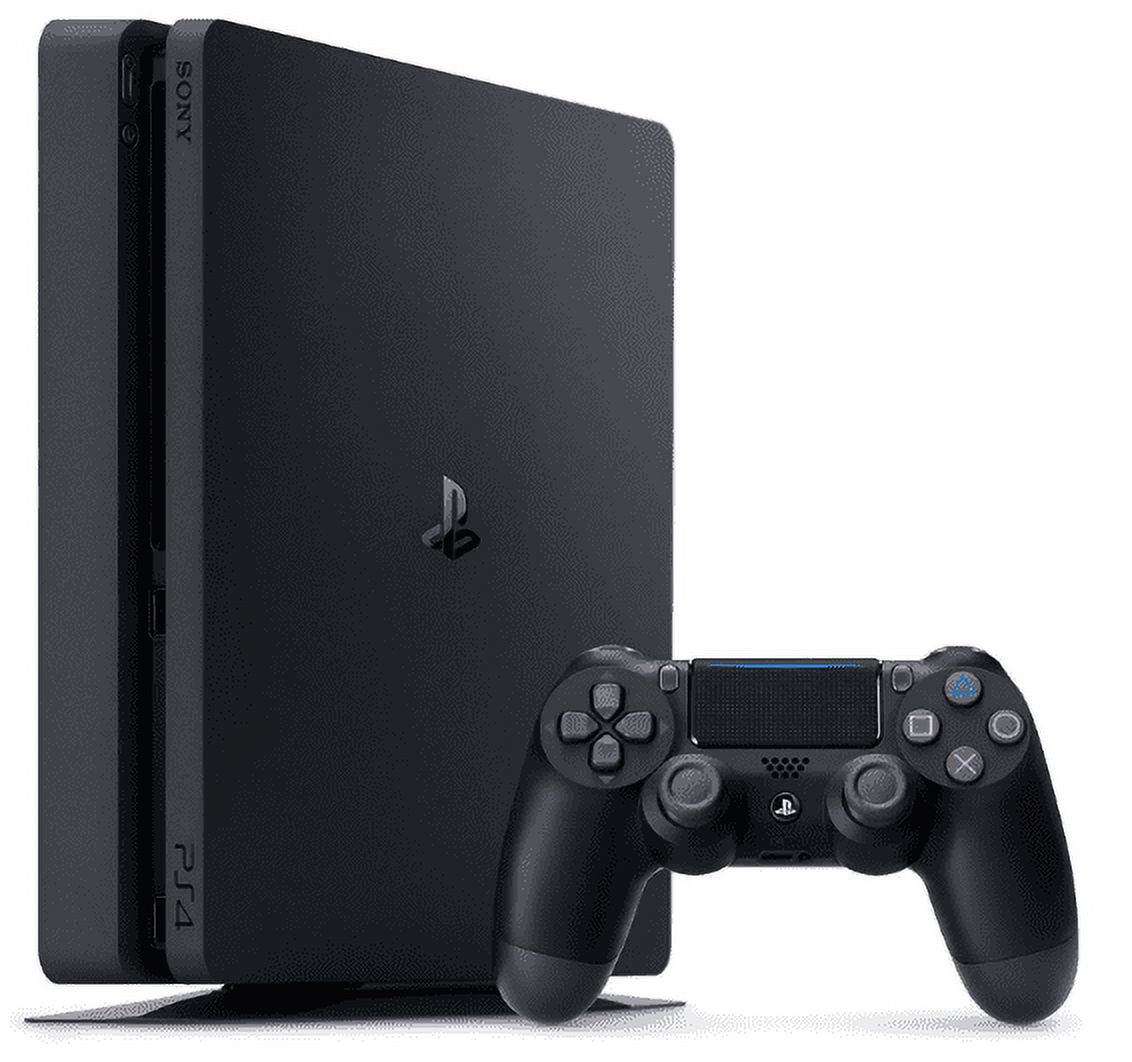 Sony PlayStation 4, 500GB Slim System, Black (International Region free)