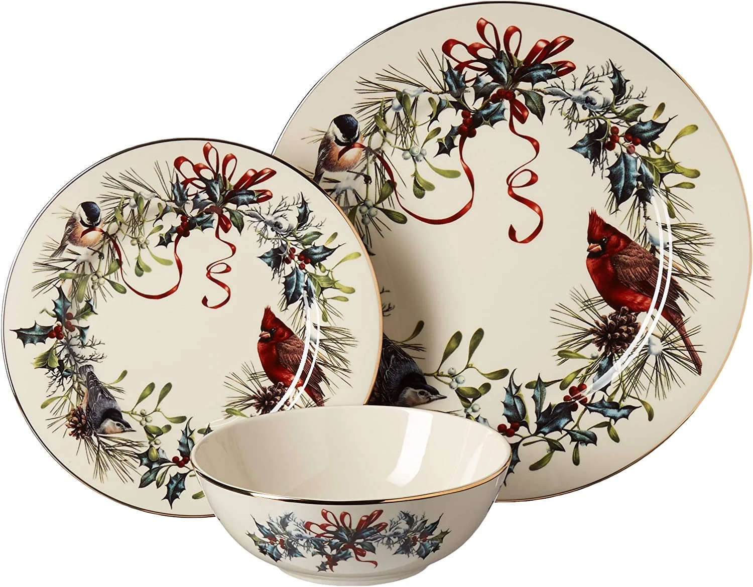 Lenox Winter Greetings 3-Piece Place Setting