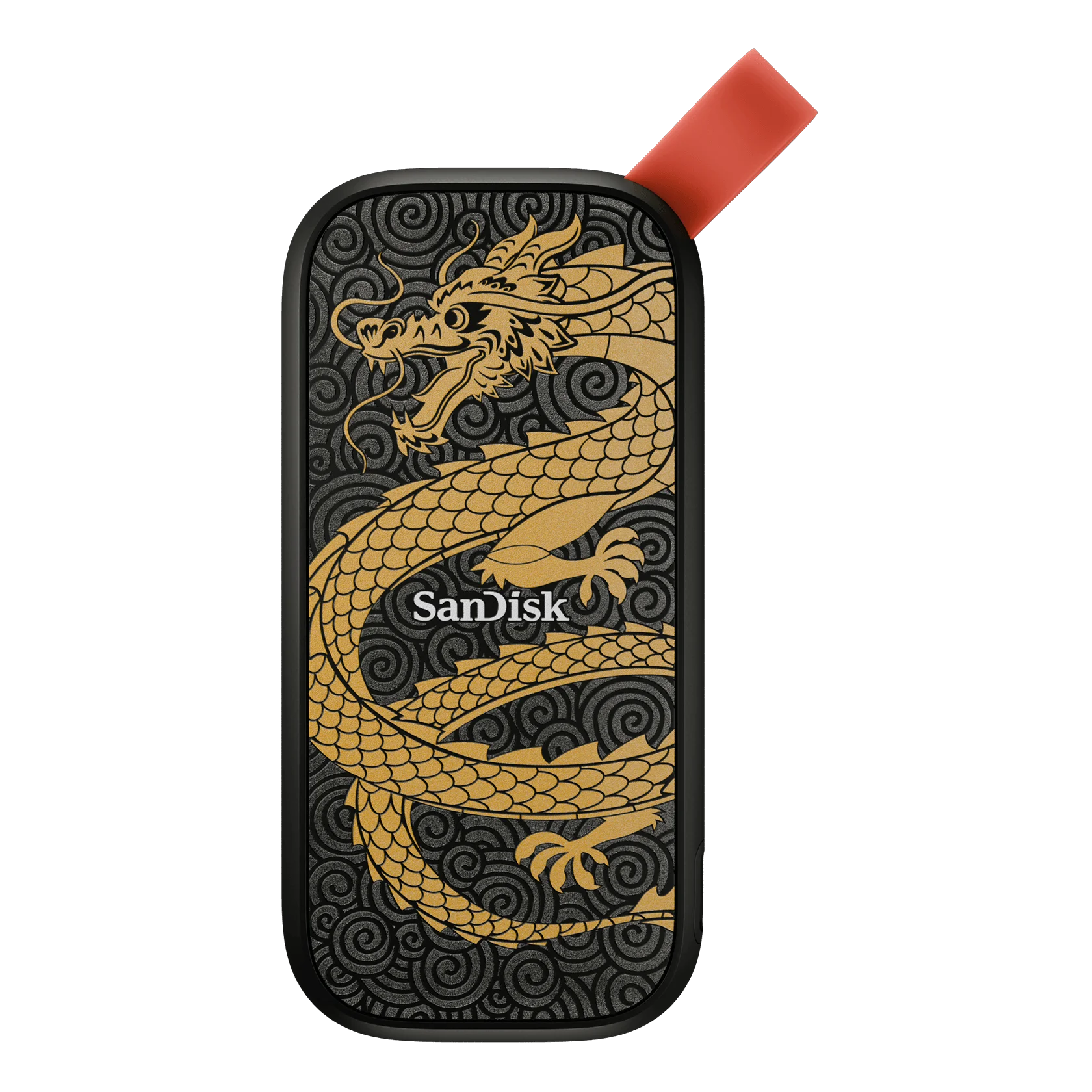 SanDisk 1TB Portable SSD, External Solid State Drive, Dragon Edition - SDSSDE30-1T00-GD25