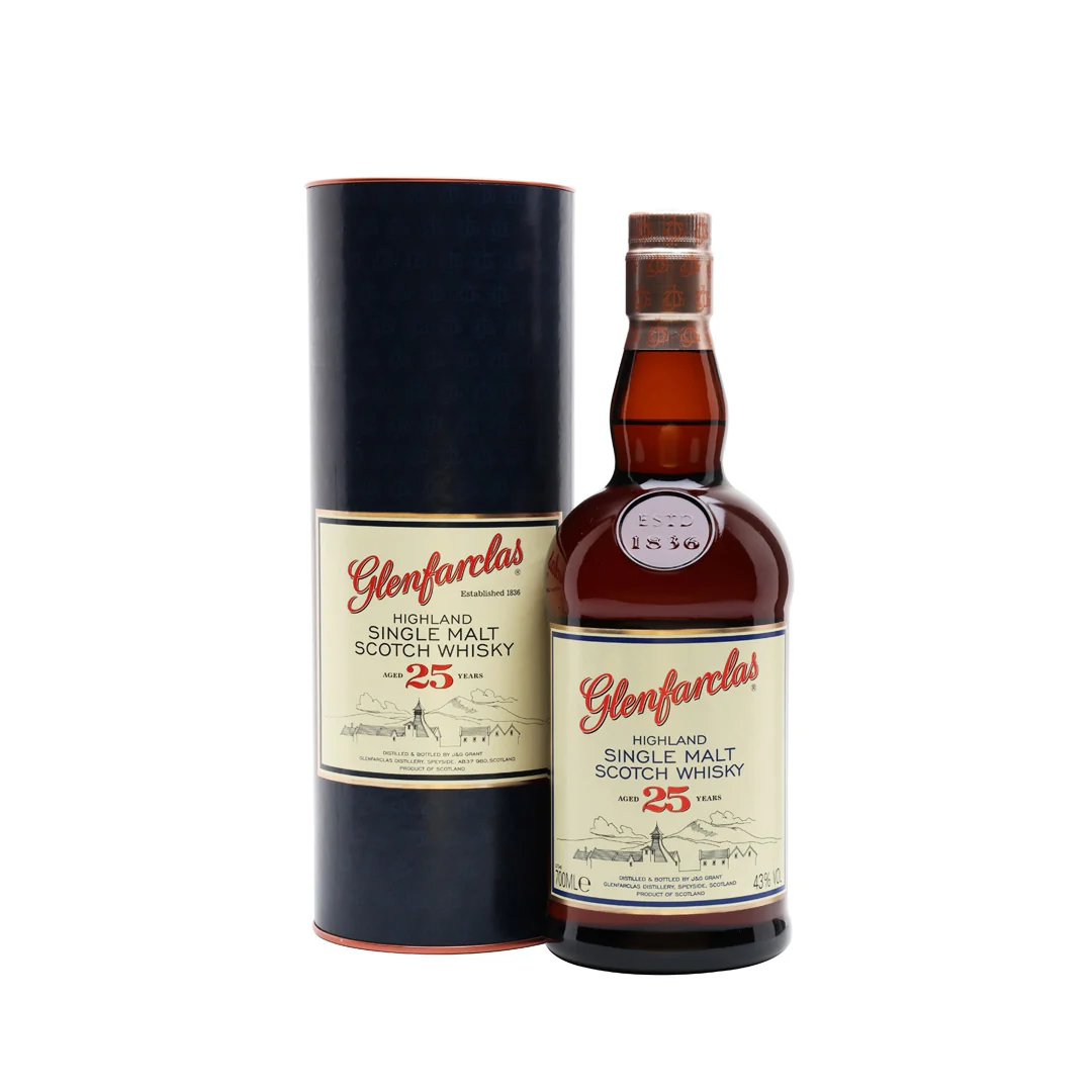 Glenfarclas Single Malt Scotch Whisky 25 Year Old 750ml - Nestor Liquor