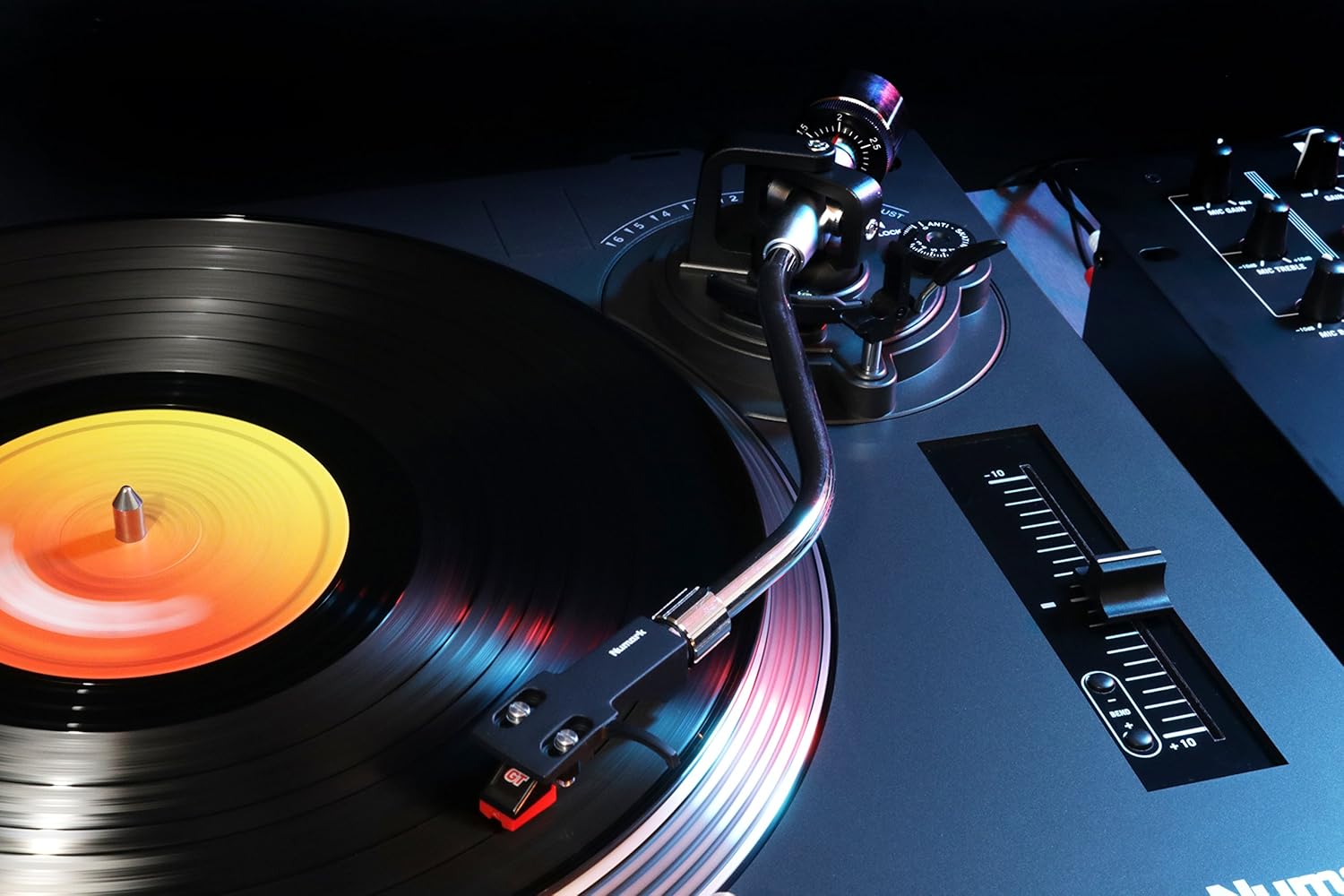 Numark Mixtrack Pro II USB DJ Controller with Integrated Audio Interface and Trigger Pads