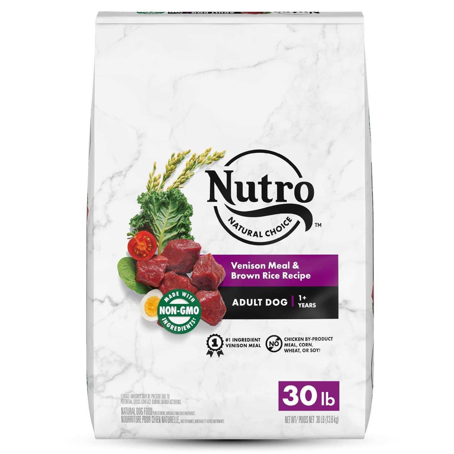 Nutro Natural Choice Adult Venison Meal & Brown Rice Recipe Dry Dog Food - Pet Supplies online store