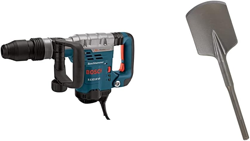 BOSCH 11321EVS Demolition Hammer - 13 Amp 1-9/16 in. Corded Variable Speed SDS-Max Concrete Demolition Hammer with Carrying Case