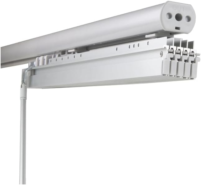 Artisanal Attic Partitions & Panels, Featuring Room Divider with Panel Track System, 5 Panel Blinds and Track Width Adjustable from 58-110