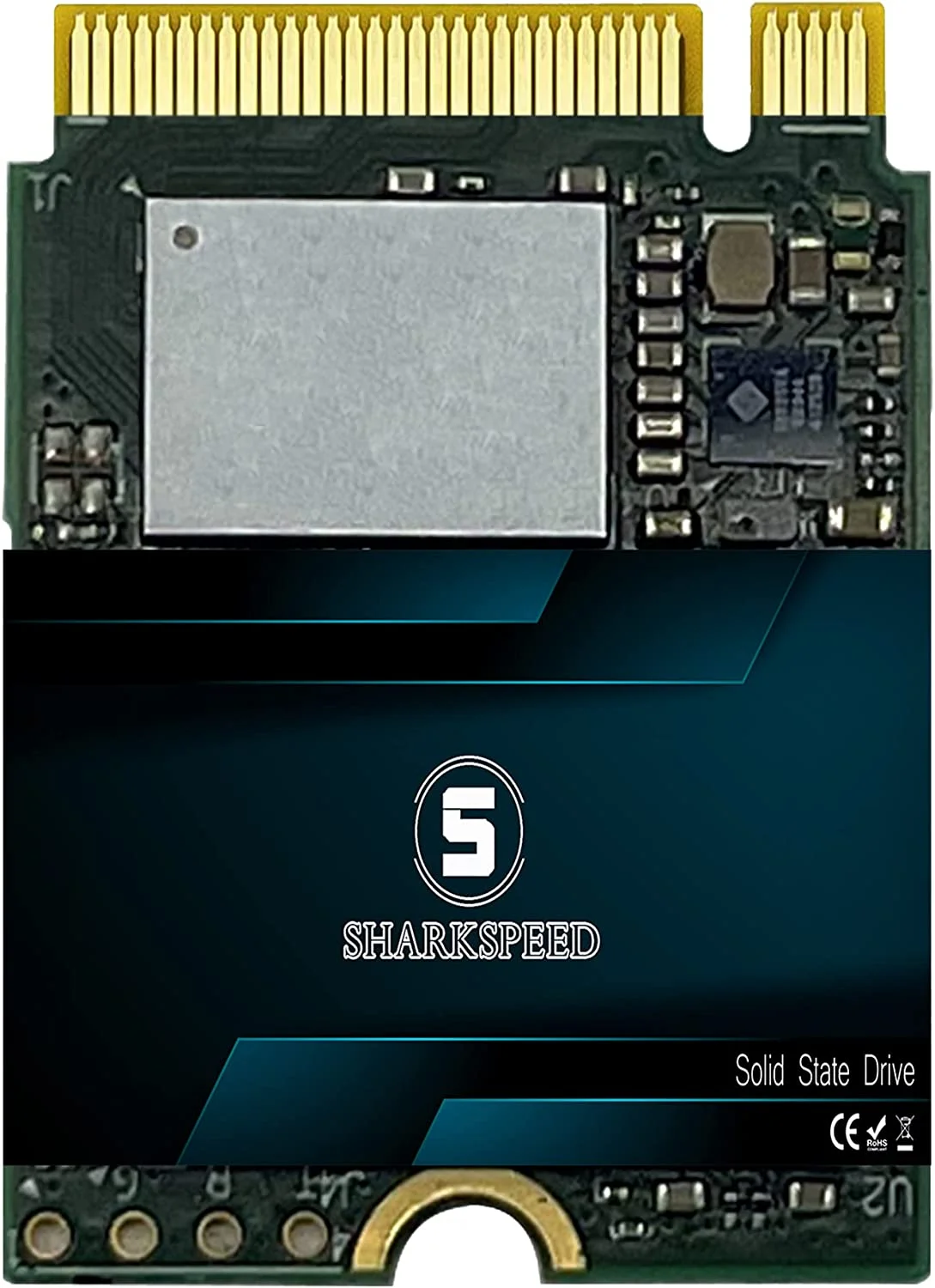 SSD 512GB M.2 2230 NVMe PCIe Gen 3.0X4 SSHARKSPEED Internal Solid State Drive,&nbsp;Compatible with Steam Deck, Microsoft Surface Pro, Ultrabook, Laptop, Desktop PC (M.2 2230 PCIe, 512GB)