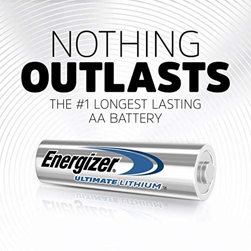 Energizer AA Batteries, Ultimate Double A Battery Lithium, 12 Count