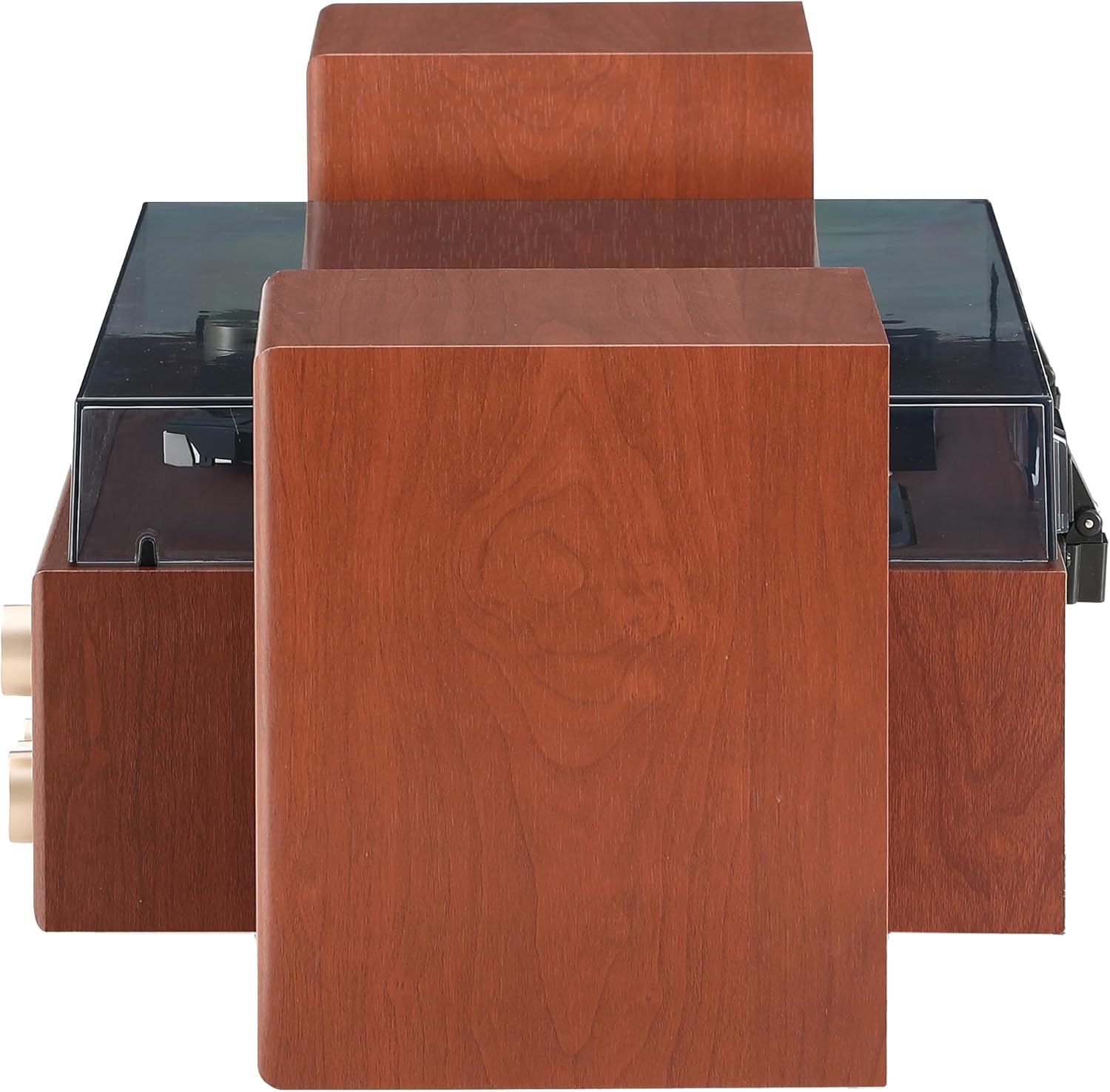 Crosley 1975T Turntable System with Bluetooth, CD, AM/FM and Included Speakers, Walnut