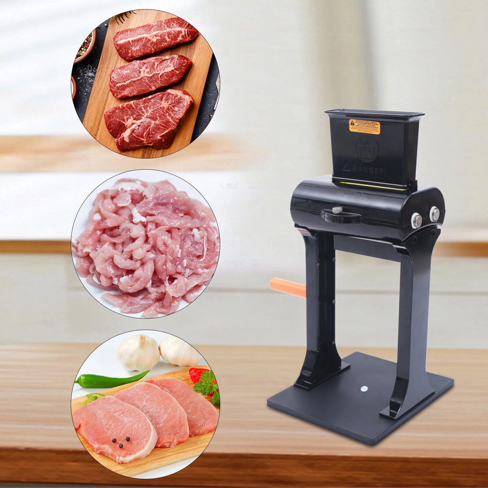 Meat Tenderizer Cuber Steak Machine Slicer Cooking Beaf Pork Butcher Tool BBQ