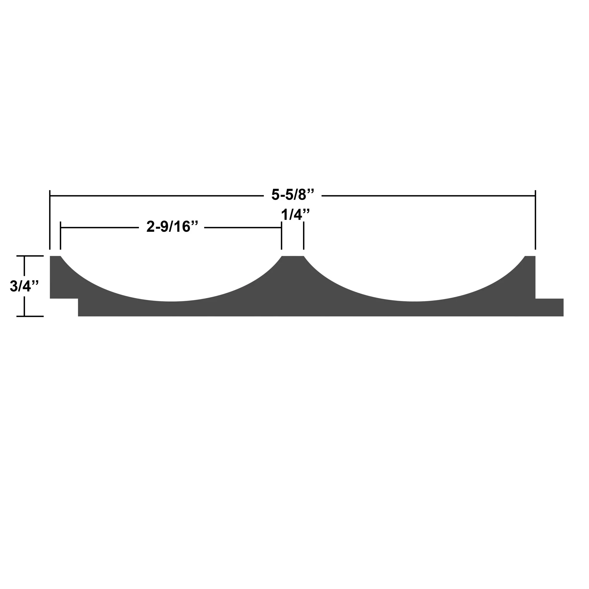 Timeline 103-.75 Fluted 6