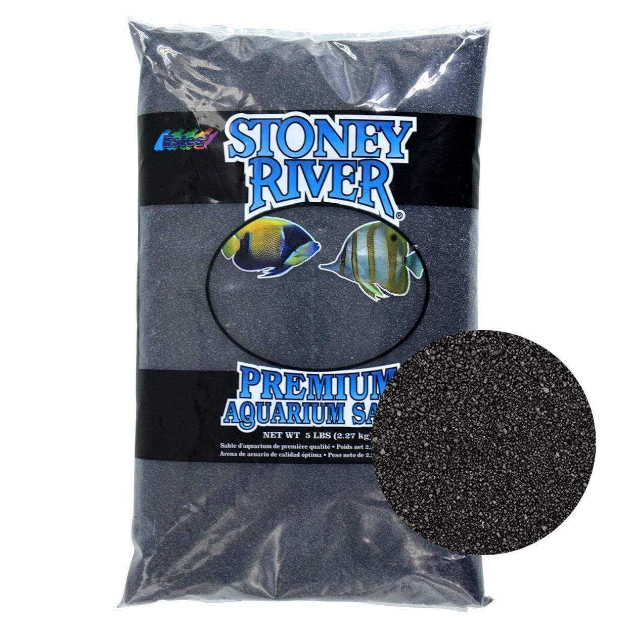 Estes Gravel Products AES06606 Este Marine Sand Black for Aquarium - Pet Supplies online store