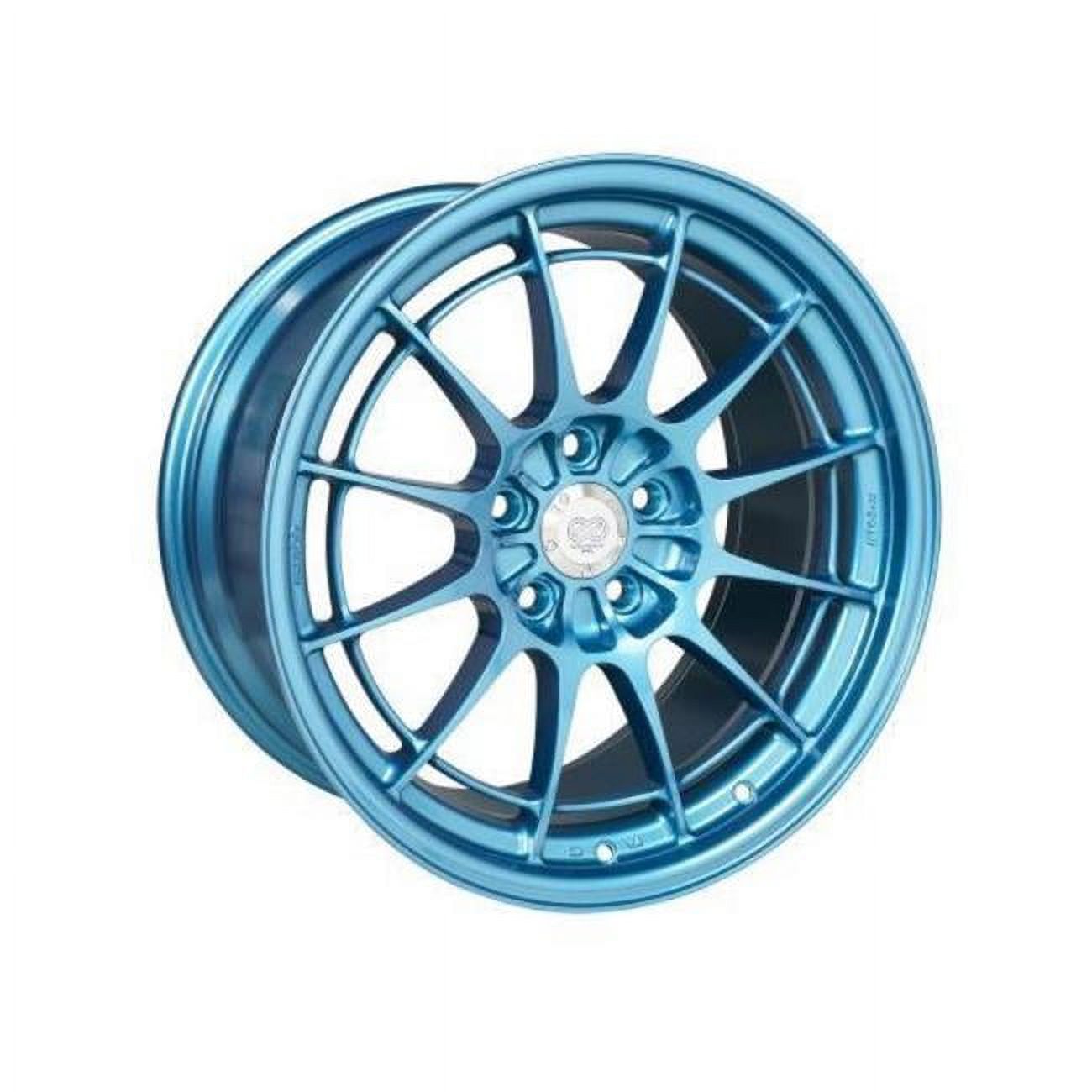 Enkei  18 x 9.5, 5 x 114.3 Bolt Pattern 40 mm Offset 72.6 mm Bore NT03-M Emerald Blue Wheel