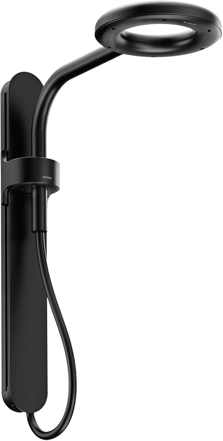 Moen N214R0BL Nebia Nebia by Moen Spa Shower Rainshower, Matte Black
