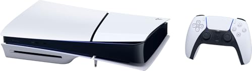 PlayStation 5 Slim Upgraded 2TB Disc Edition God of War Bundle - White, Slim PS5 2TB PCIe SSD Gaming Console with C-Gamers Dual-Controller Charger [video game]