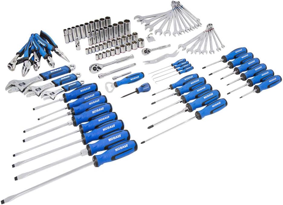 Kobalt 100-Piece Household Tool Set with Hard Case