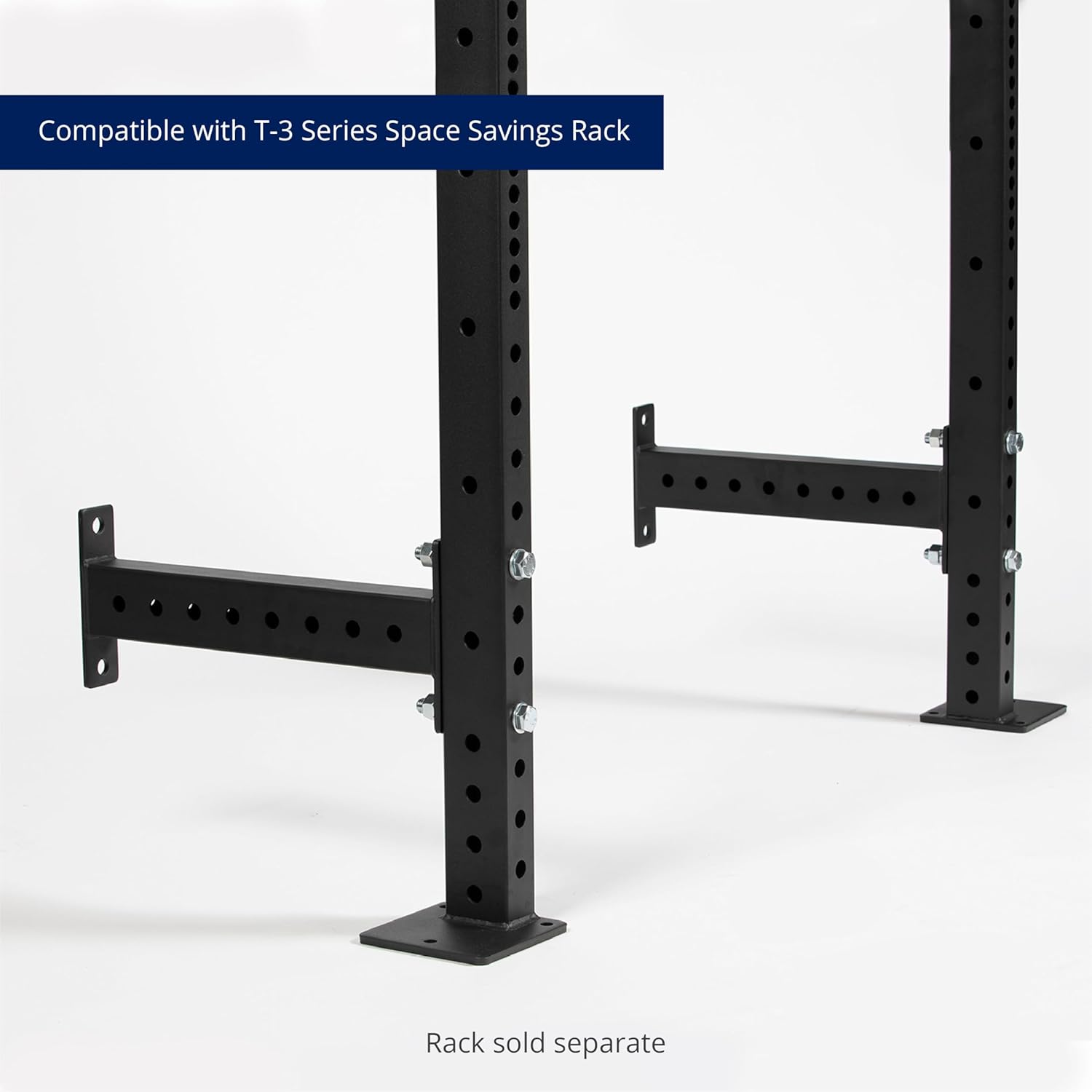 Titan Fitness T-3 Series Space Saving Rack Side Braces 18-in.