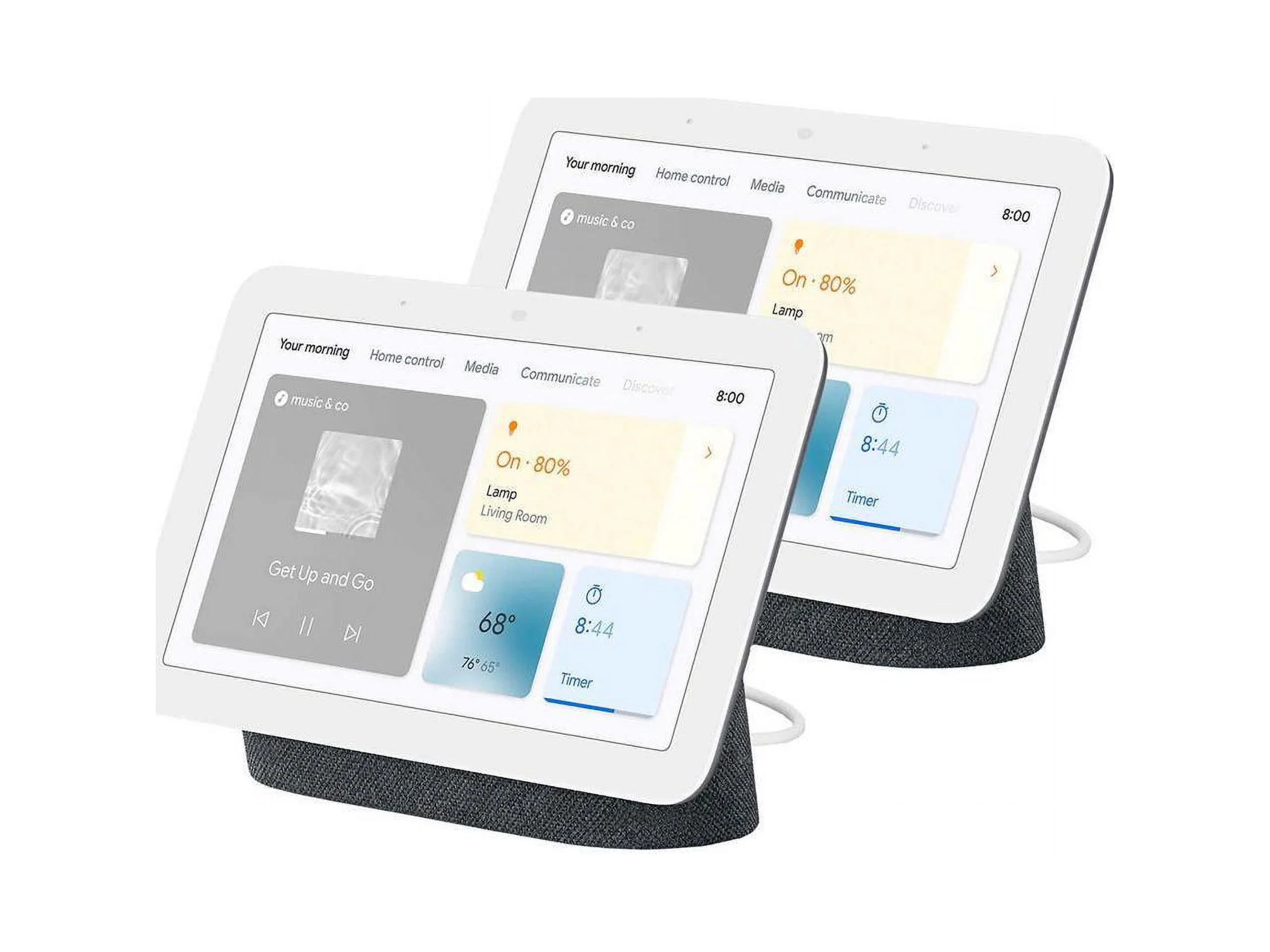Google Nest Hub Gen 2 Charcoal 2 Pack