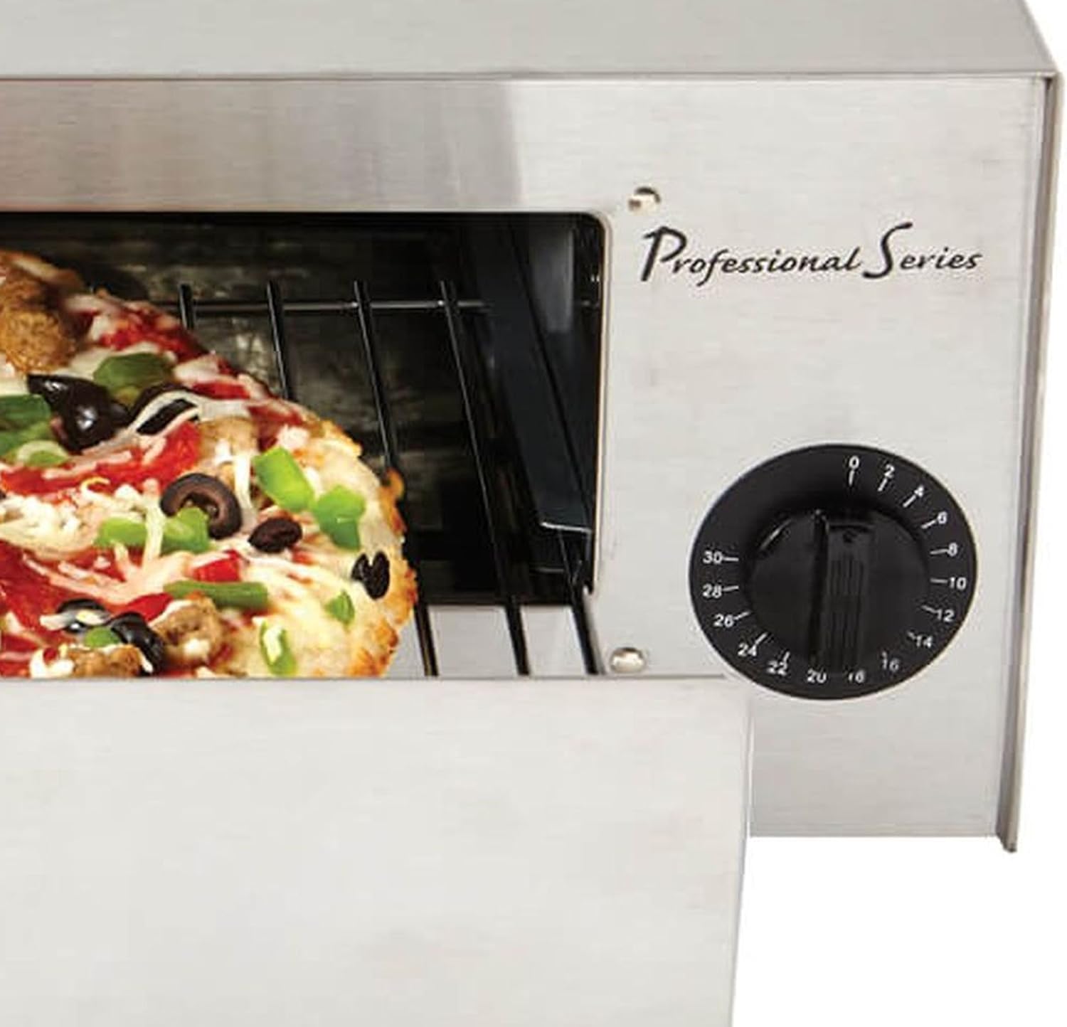 Pizza Oven and Frozen Snack Baker Stainless Steel