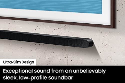 SAMSUNG HW-S50B/ZA 3.0ch All-in-One Soundbar w/Dolby 5.1, DTS Virtual:X, Q Symphony, Built in Center Speaker, Adaptive Sound Lite, Bluetooth Multi Connection, 2022 Black