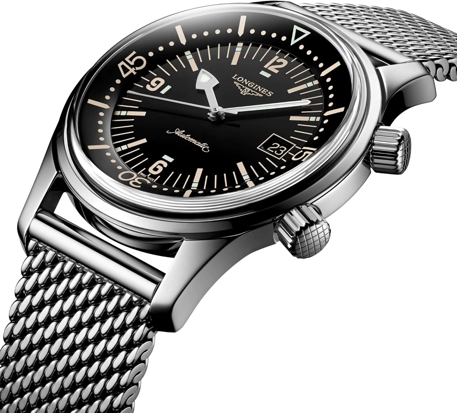 Longines Legend Diver Automatic Mens Watch L3.774.4.50.6