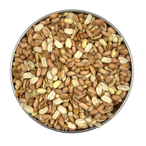 Premium Quality Raw Out of Shell Peanuts For WildLife - 45 Pounds - Shelled Peanuts- Grown in The USA, For Squirrels, Deer, Birds