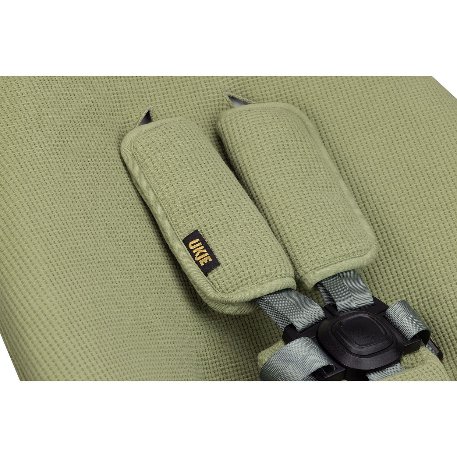 Ukje Protective Swing Cover Compatible with 4moms RockaRoo or MamaRoo 5, Multi-Motion Baby Swing, Baby Swing Liners, Baby Rocker Cover, Easy to Install, Easy to Wash, Handmade in Europe - Green