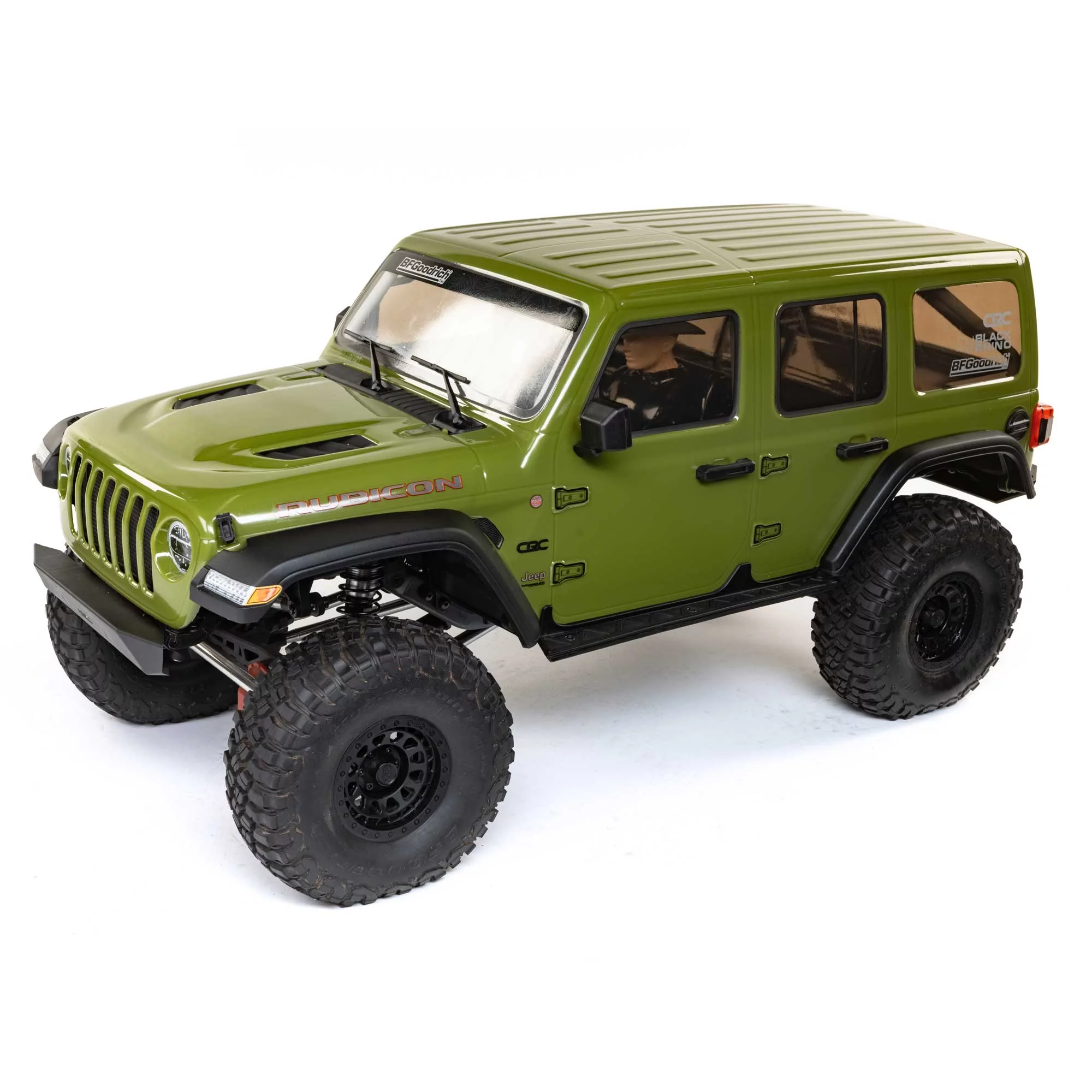 Axial RC Truck 1/6 SCX6 Jeep JLU Wrangler 4 Wheel Drive Rock Crawler RTR Batteries and Charger Not Included Green AXI05000T1 Trucks Electric RTR Other