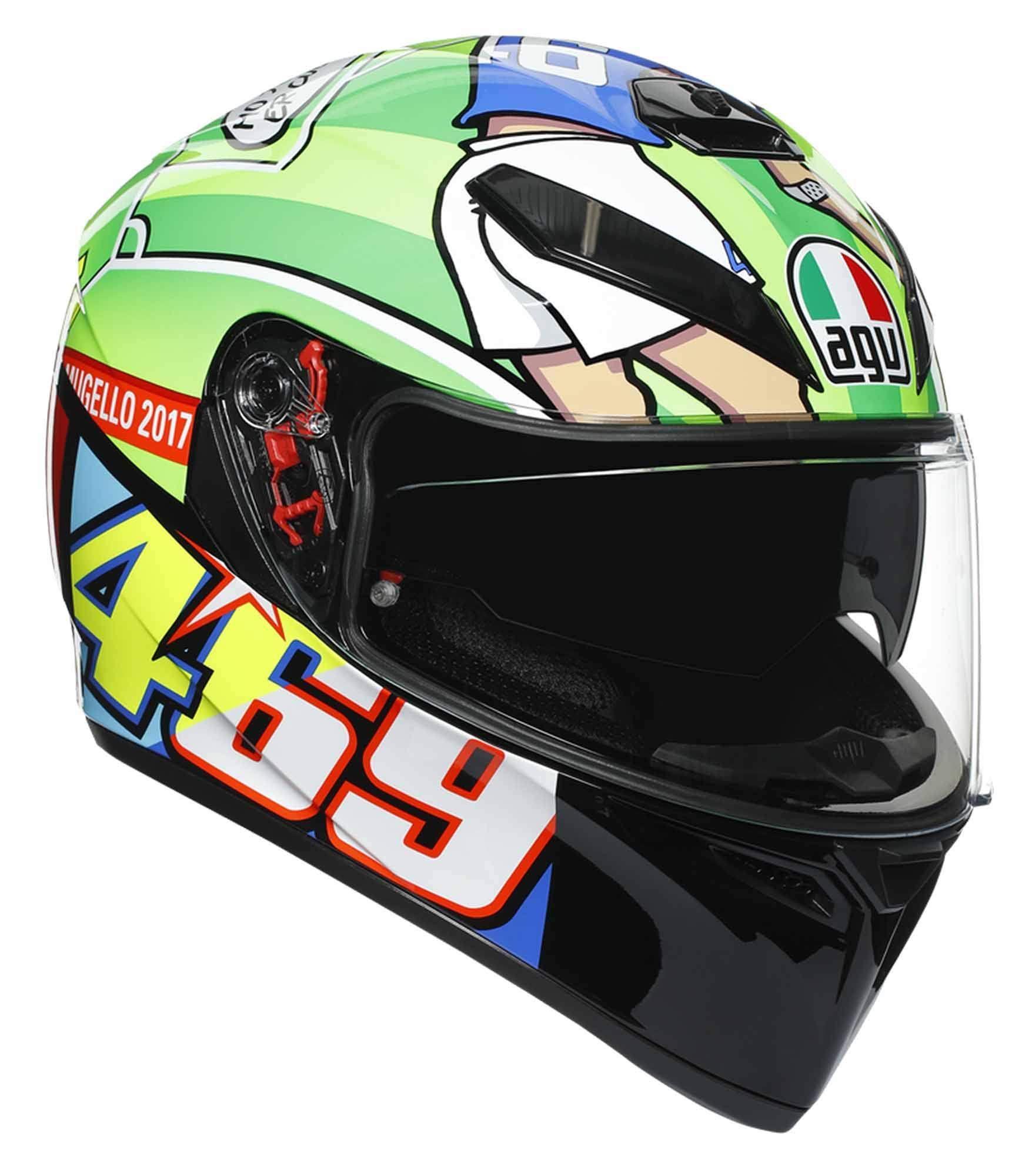 AGV K3 SV Rossi Mugello 2017 Helmet