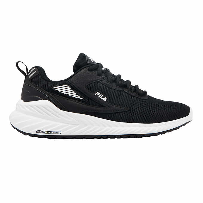 Fila Ladies' Trazoros Winspeed Lace-up Athletic Running Shoe (Black, 7)