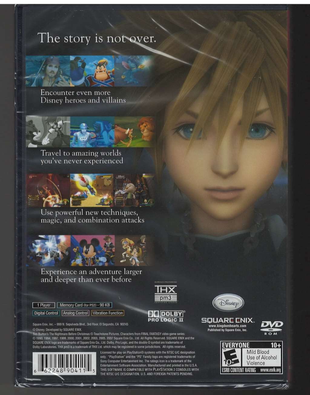 Kingdom Hearts II (Greatest Hits) PS2 (Brand New Factory Sealed US Version) Play