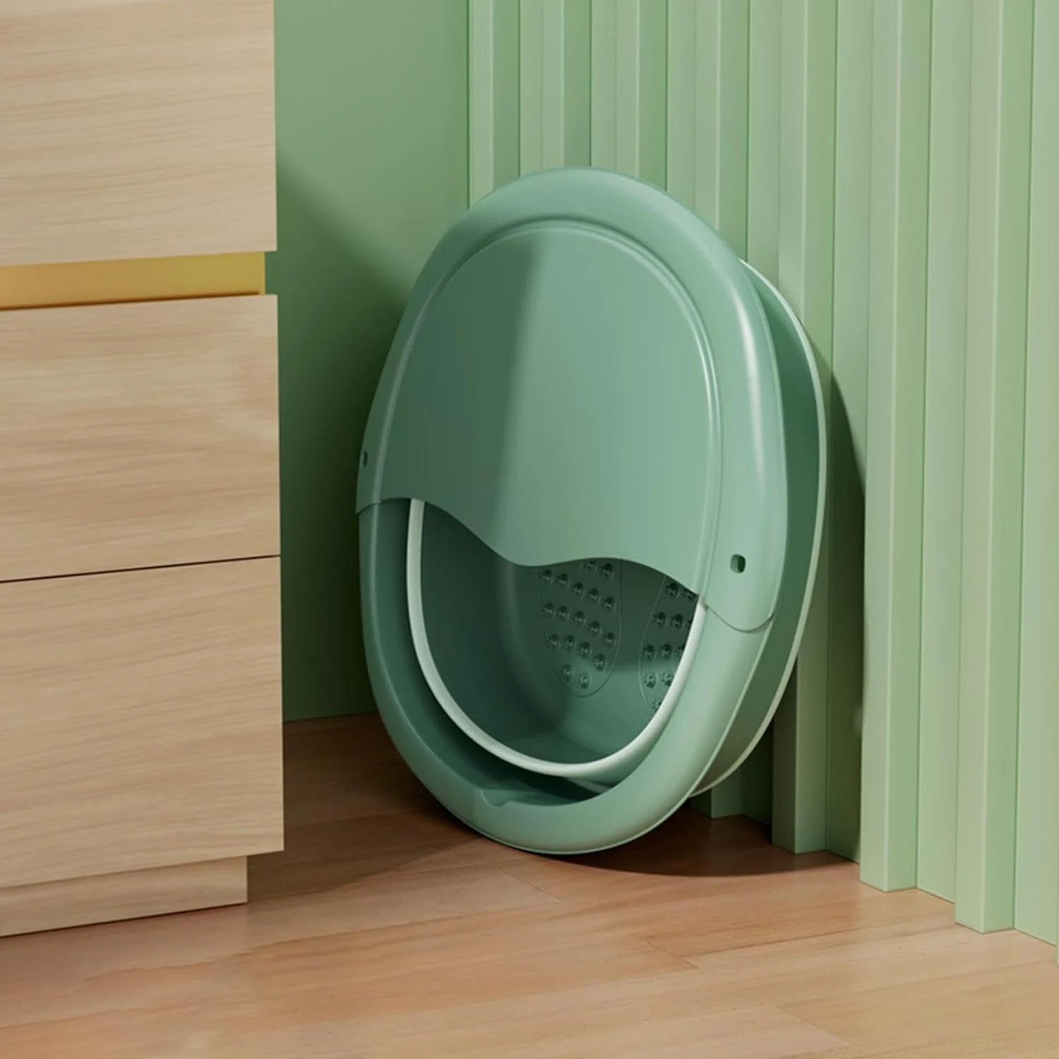 Foot Bucket | Collapsible Foot Soaking Tub with Hanger Hole,Pedicure Soak Tub for Feet Bath, Washing Face, Washing Towels, Washing Clothes