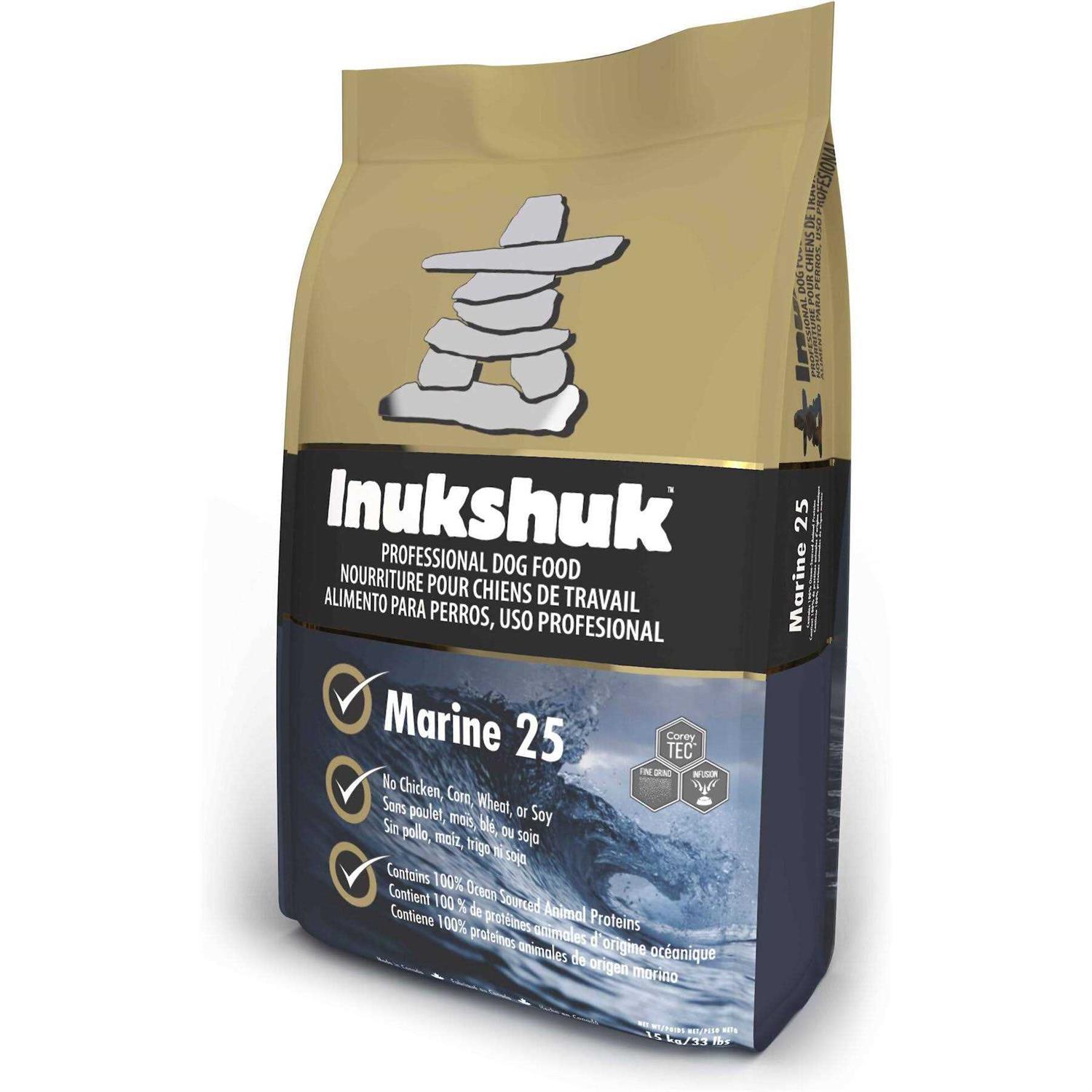 Inukshuk Professional Marine 25 Dog Food 33lb - Pet Supplies online store