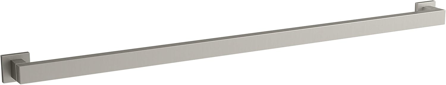Kohler K-23296-BN Square Grab Bar, Vibrant Brushed Nickel