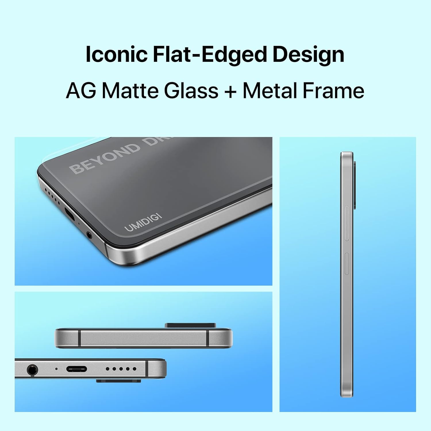 UMIDIGI A11 Pro Max Unlocked Cell Phone, Helio G80, 4GB+128GB Expandable 256GB, 6.8 Inch FHD Touch Screen, 5150mAh Battery Android 11 Smartphone, 48MP+16MP, Dual SIM 4G Volte, Al Face Unlock