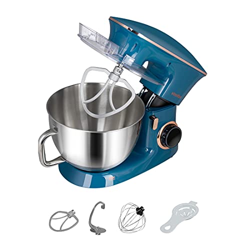 Stand Mixer, Vinmax Electric Kitchen Mixer Food Mixer with 8.5QT Stainless Steel Mixing Bowl, Tilt-Head Mixer 6-Speed Kitchen with Dough Hook, Beater, Whisk for Baking, Cakes, Frosting
