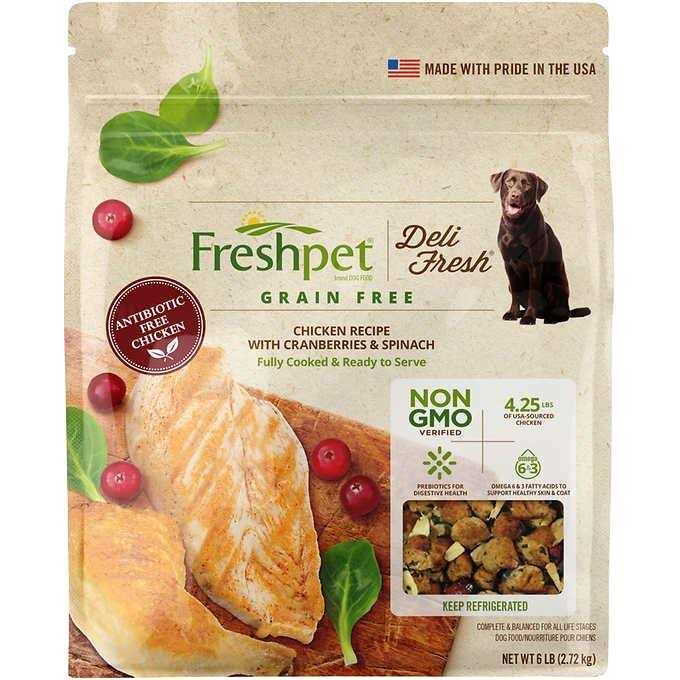 Freshpet Select Deli Fresh Chiken Recipe with Cranberries & Spinach - Pet Supplies online store