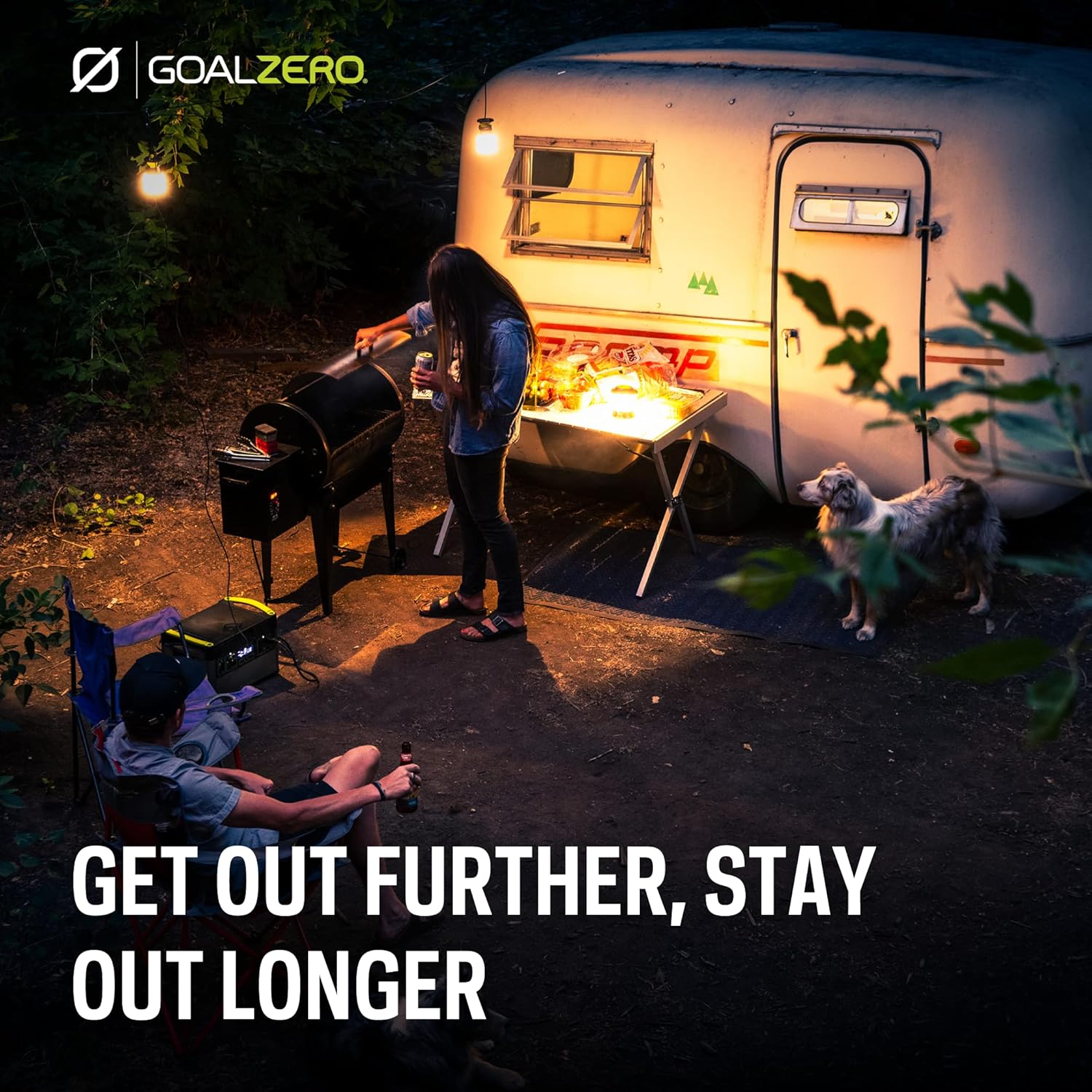 Goal Zero Yeti 1000 Core Portable Power Station, 1,000 W, Solar-Powered Generator (Solar Panel Not Included), USB-A/USB-C Ports and AC Outlets, Power for Camping and Tailgating, Emergency Power