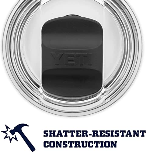 YETI Rambler 10 oz Wine Tumbler, Vacuum Insulated, Stainless Steel with MagSlider Lid, Navy